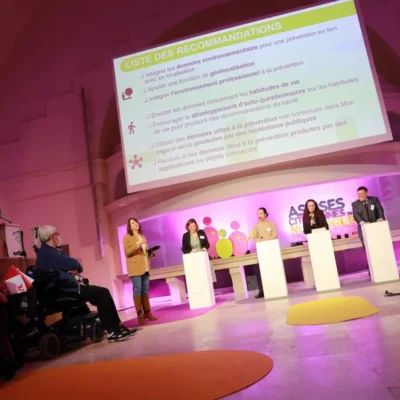 Alice, journaliste en plateau